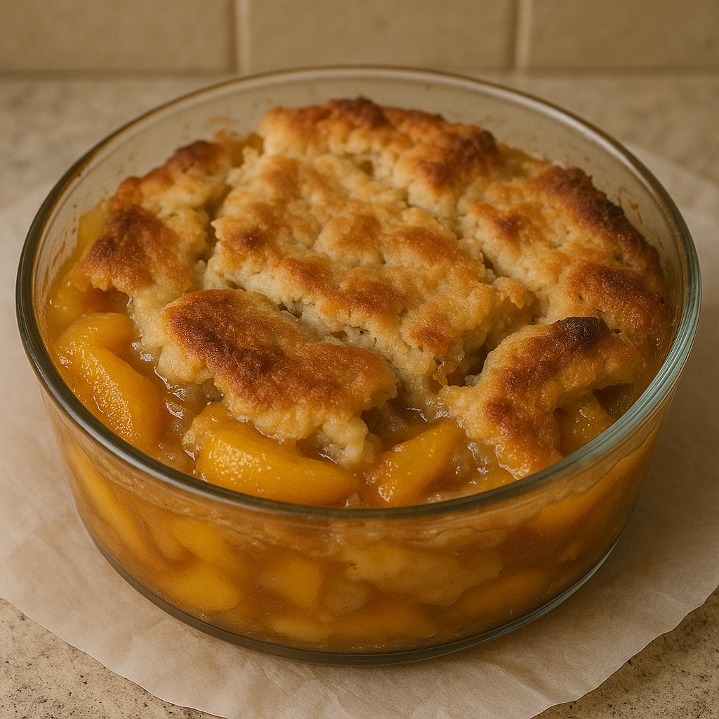 Ole Fashioned Peach Cobbler