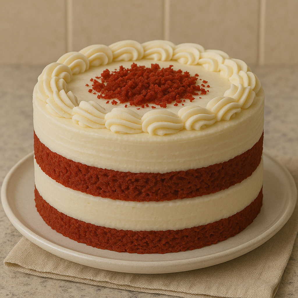 The BakeShop Boutique Famous Red Velvet Cake