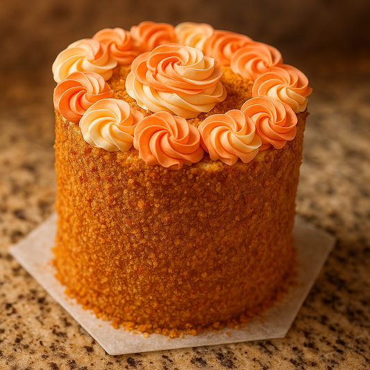 Strawberry Crunch Cake